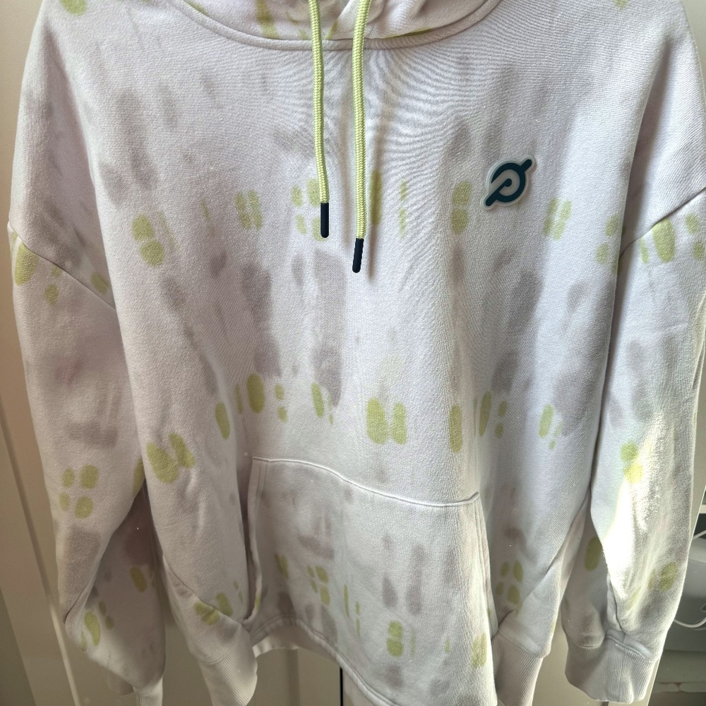 Peloton Sweatshirt Tie Dye Blue & Green